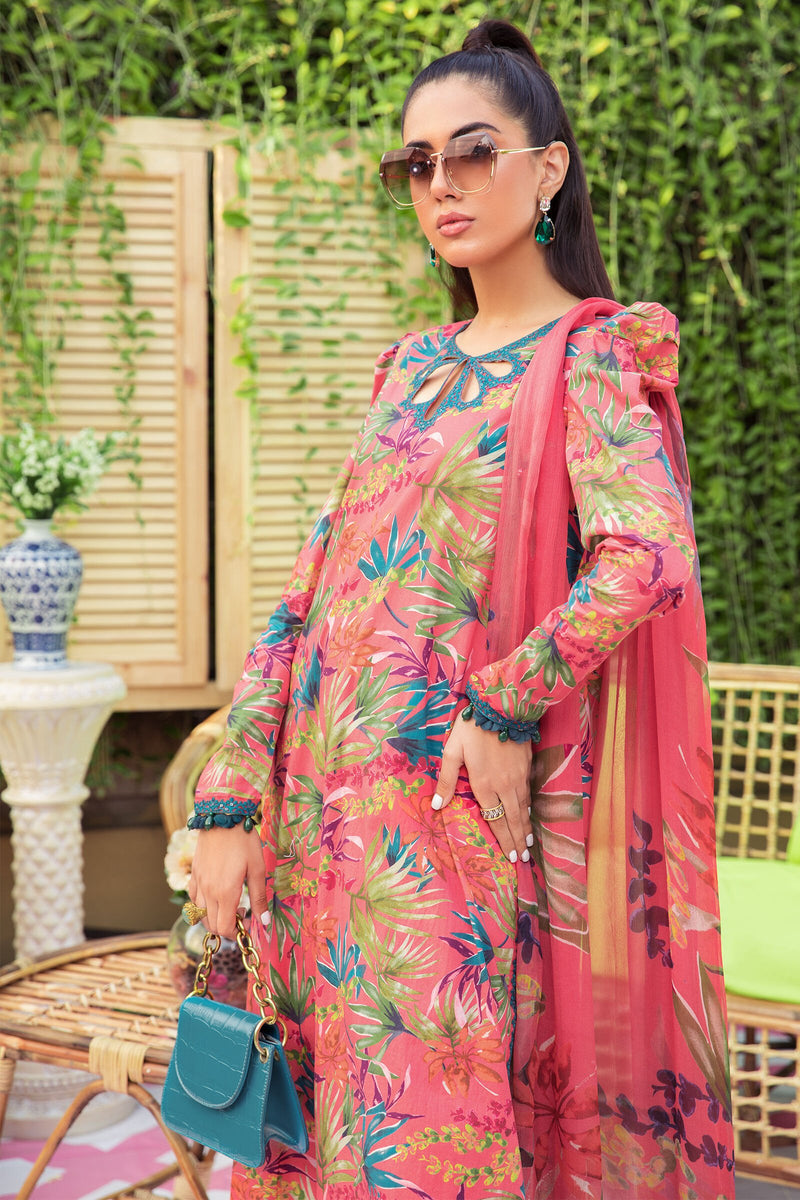 Maria B Mprints Lawn Suits 2022 - MPT-1309-A – FashionistAmna