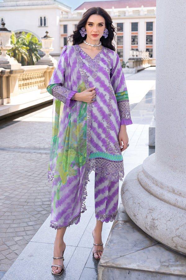 Agaz-e-nou embroidered lawn suits by Charizma Vol 1 - 2025 - AG5-02