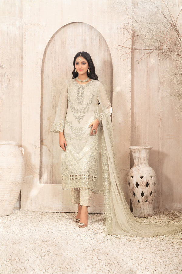 Tawakkal elifnur semi stitched party wear chiffon suits - D5225