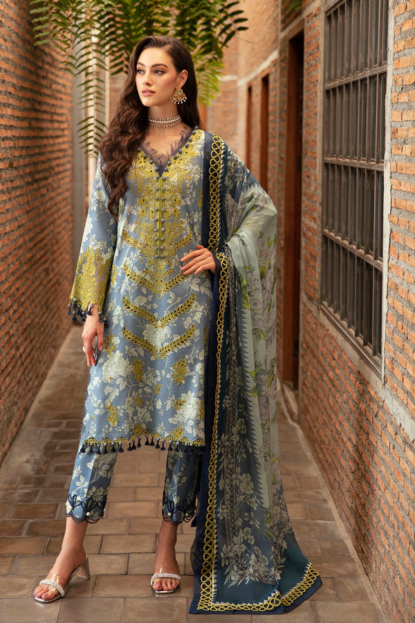 Jade Flora Cambric Lawn Suits : 2023 | 23-FLT-20247