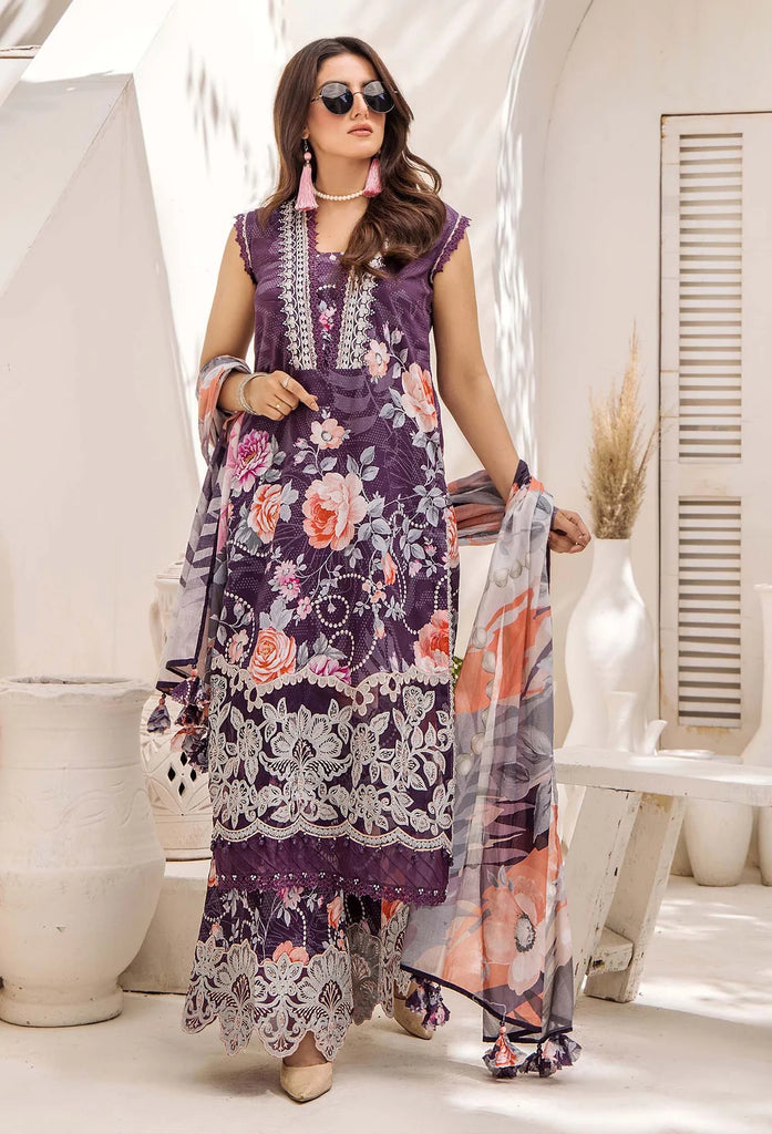 Adan libas prints unstitched lawn suits 2025 - 1106