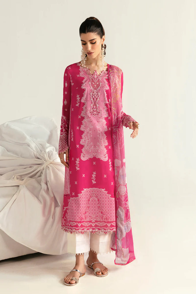 Qalamkar Qprints unstitched lawn suits - 2025 - Veda