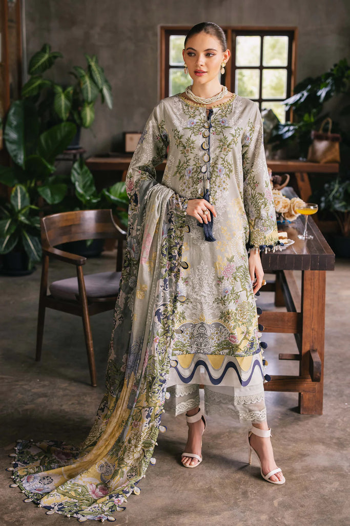 Jade urbane digital printed lawn collection 2025 | 20715-A