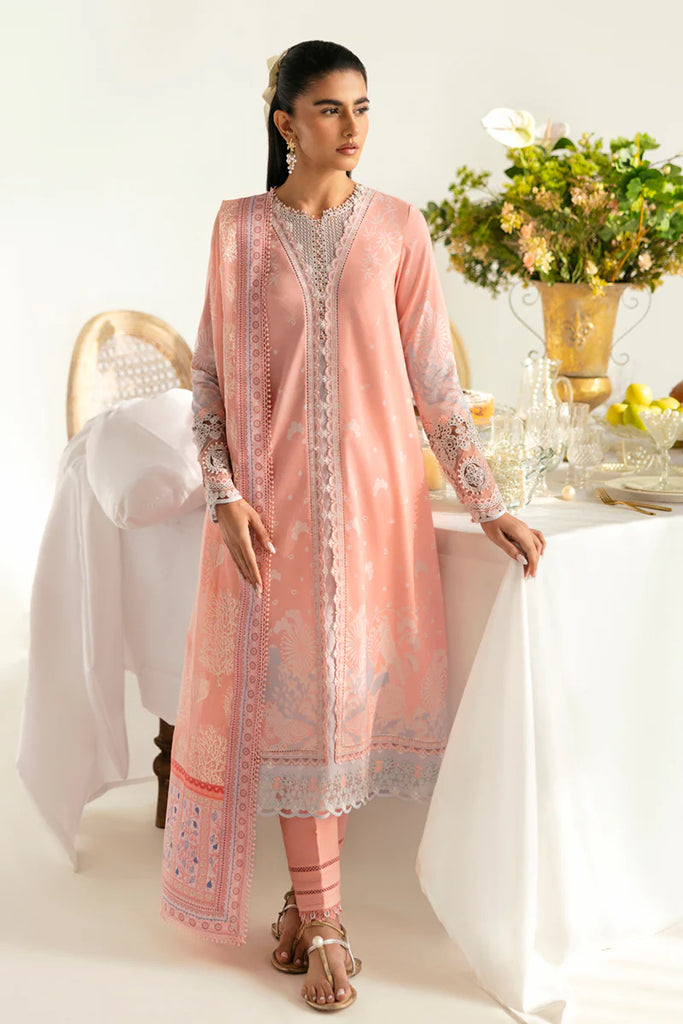 Qalamkar Qprints unstitched lawn suits - 2025 - Aroha