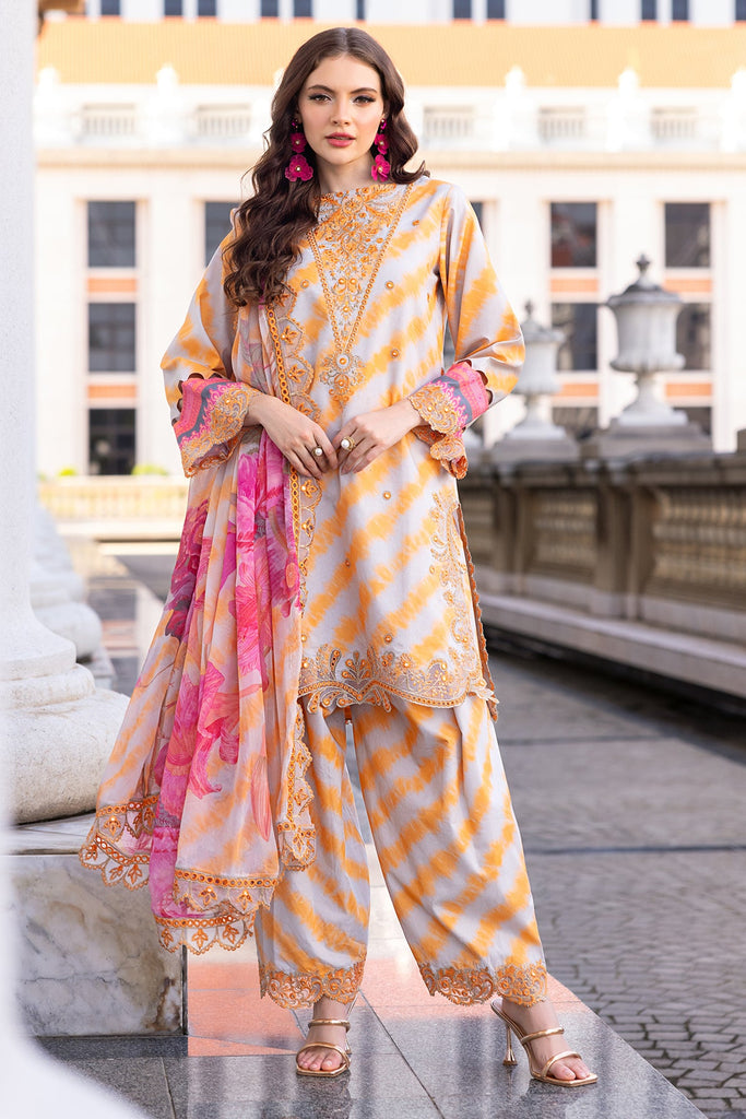 Agaz-e-nou embroidered lawn suits by Charizma Vol 1 - 2025 - AG5-07