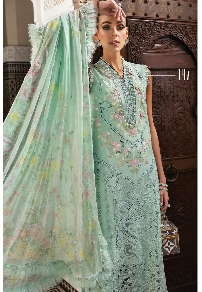 Maria B lawn suits 2025 - 14A