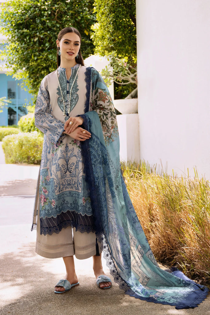 Jade urbane unstitched printed lawn suits - 20647A