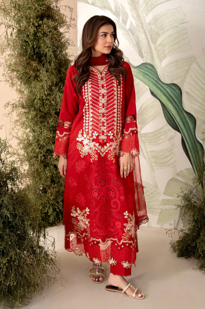 Apana luxury Eid collection lawn suits by Aabyaan 2024 - Umaiza