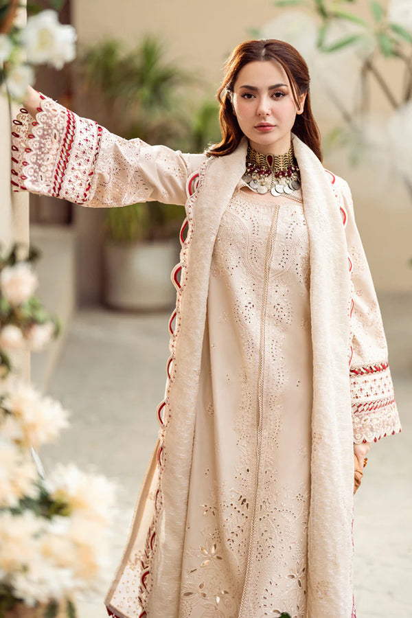 Qalamkar Sahil luxury unstitched lawn suits 2025 - FK-16-Anaya