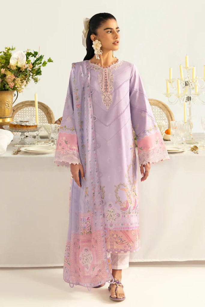 Qalamkar Qprints unstitched lawn suits - 2025 - Isla