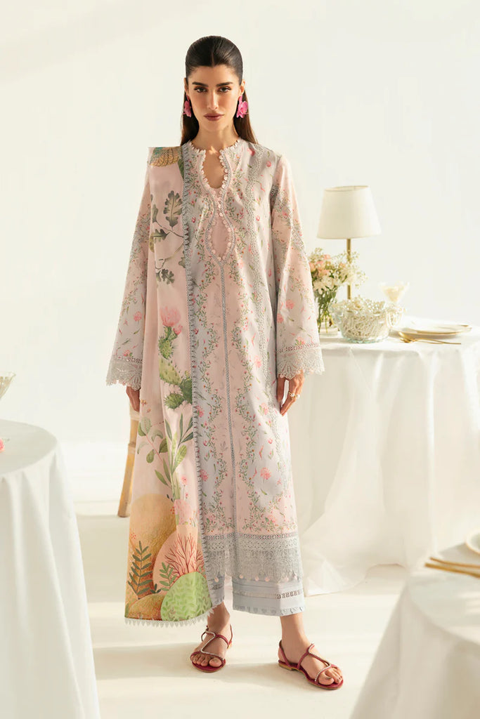 Qalamkar Qprints unstitched lawn suits - 2025 - Jane