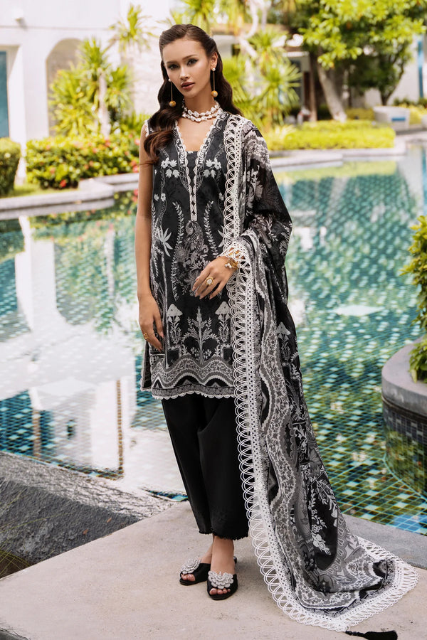 Jade urbane unstitched printed lawn suits - 20618B