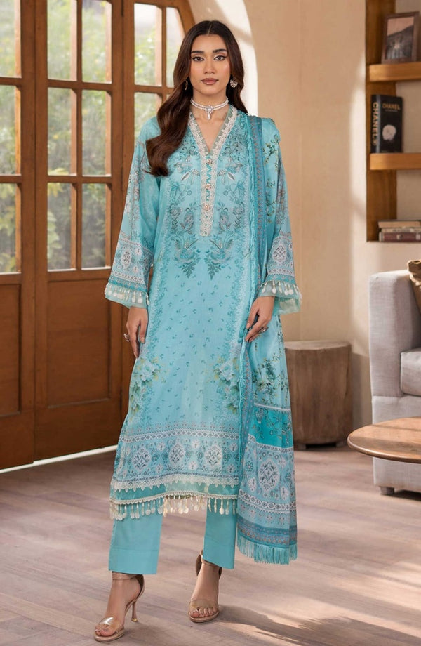 Mausummery printed lawn suits vol 1 - 2025 -D-07