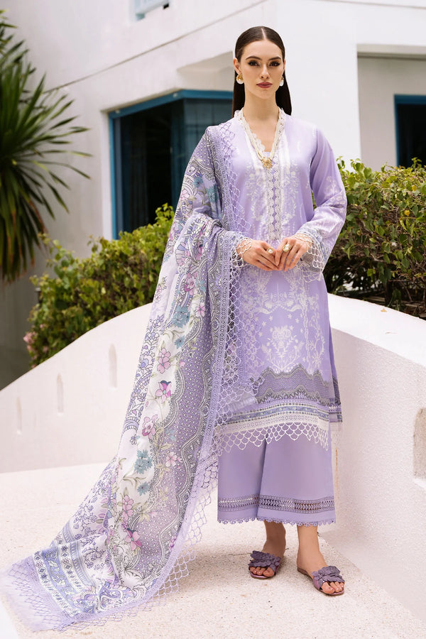 Jade urbane unstitched printed lawn suits - 20623A