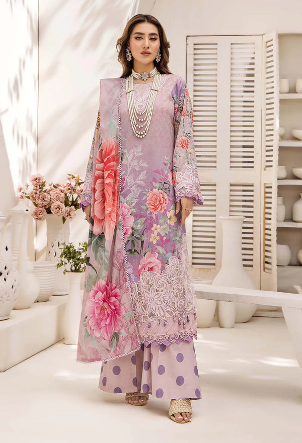 Adan libas prints unstitched lawn suits 2025 - 1108