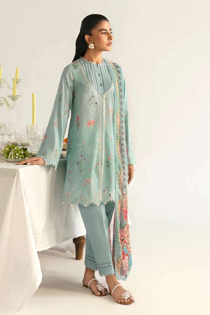 Qalamkar Qprints unstitched lawn suits - 2025 - Rena