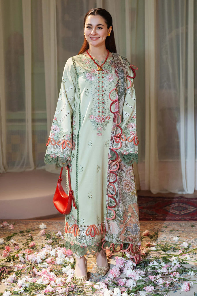 Jade ombré intezar ft. Hania Aamir lawn suits 2025 - 20693