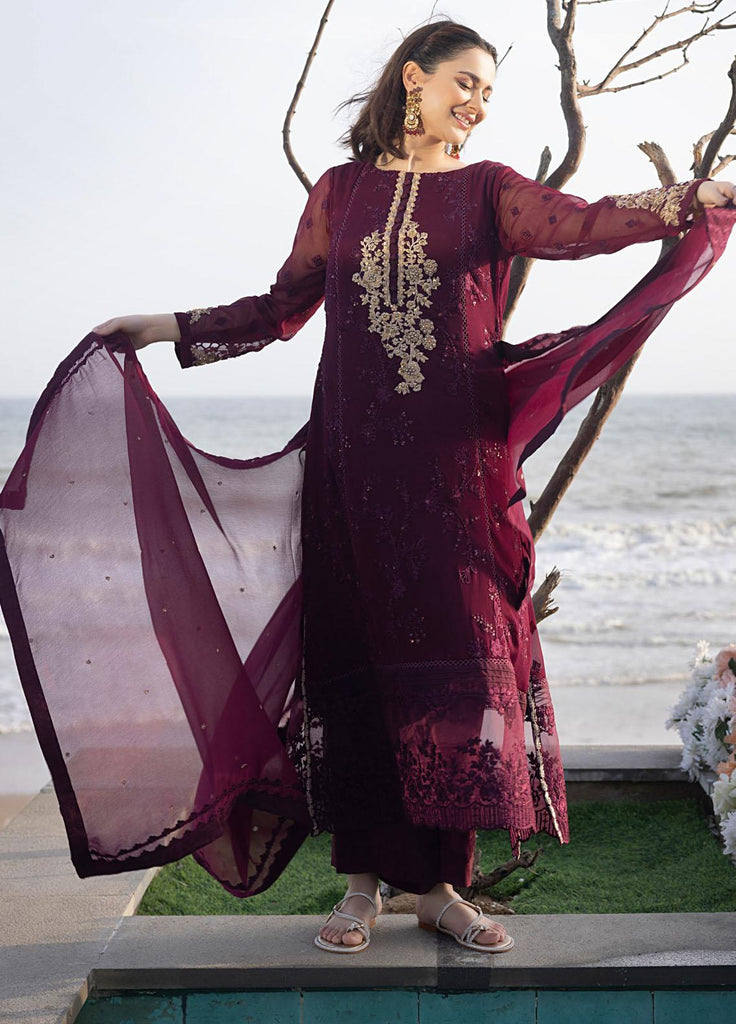 Luxe Suits Eid Edition By Azure | 2023 | AS-106 Carnelian