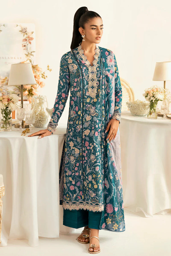 Qalamkar Qprints unstitched lawn suits - 2025 - Rhea