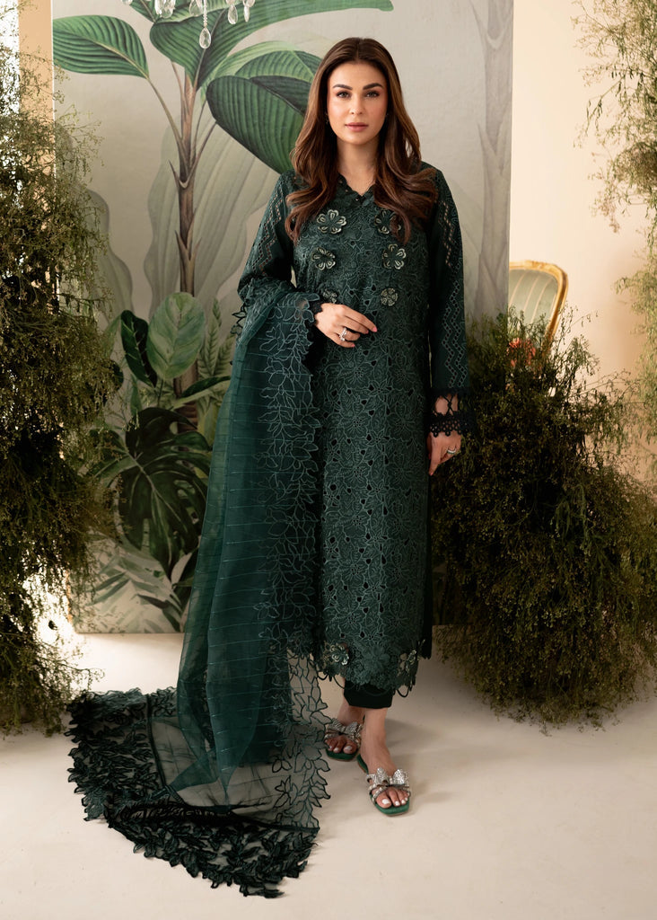 Apana luxury Eid collection lawn suits by Aabyaan 2024 - Mahgul