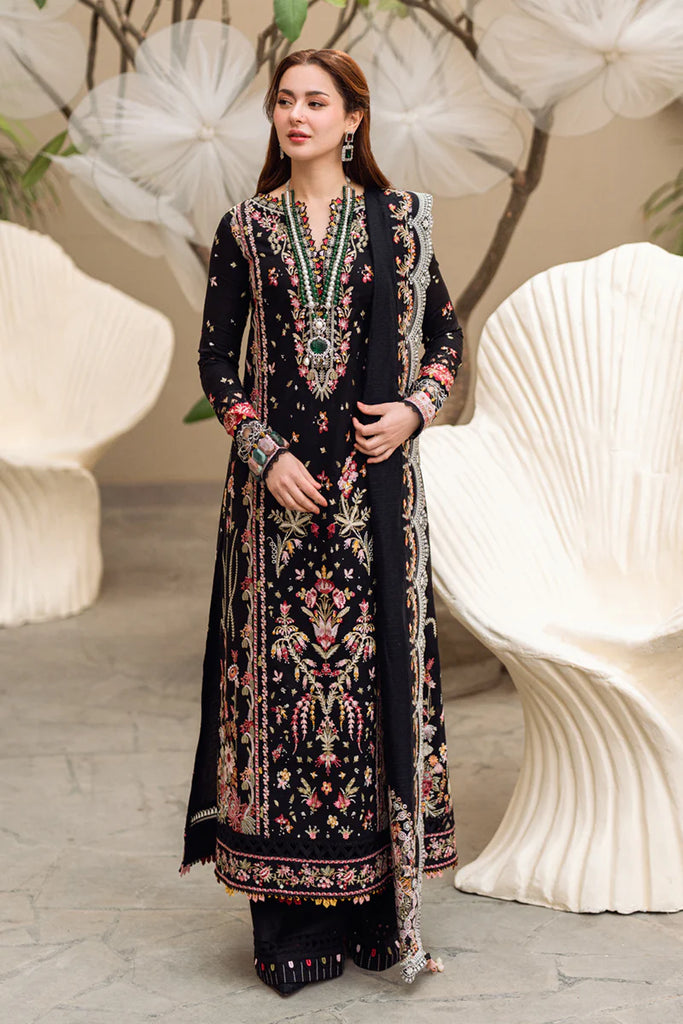 Qalamkar Sahil luxury unstitched lawn suits 2025 - FK-15-Hannah