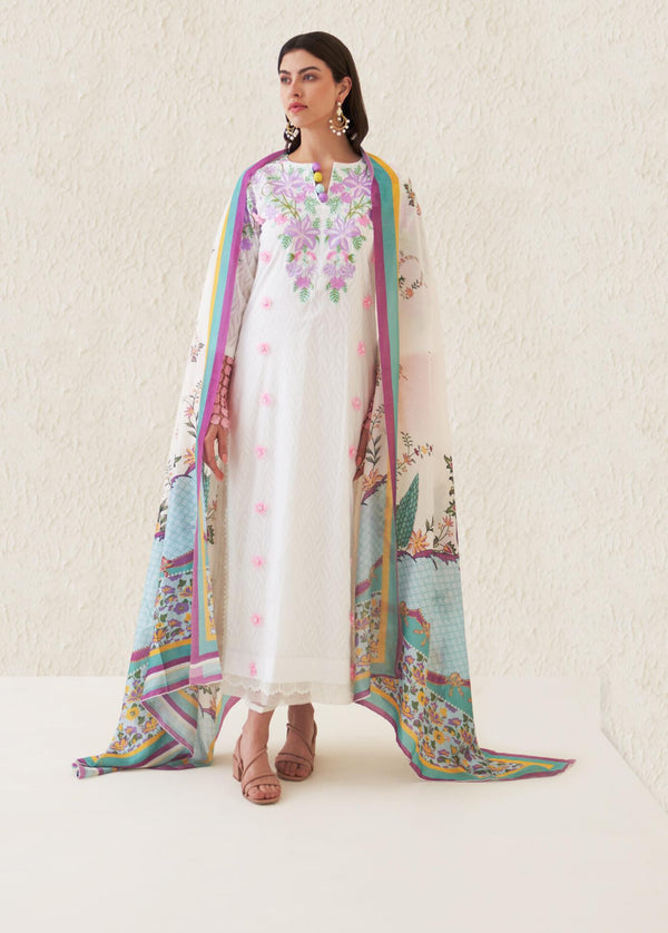 Zara Hayaat Luxury Summer Lawn 2023 | Design 01