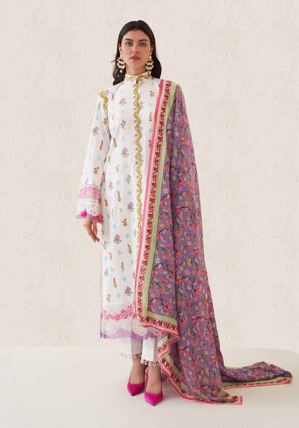 Zara Hayaat Luxury Summer Lawn 2023 | Design 04