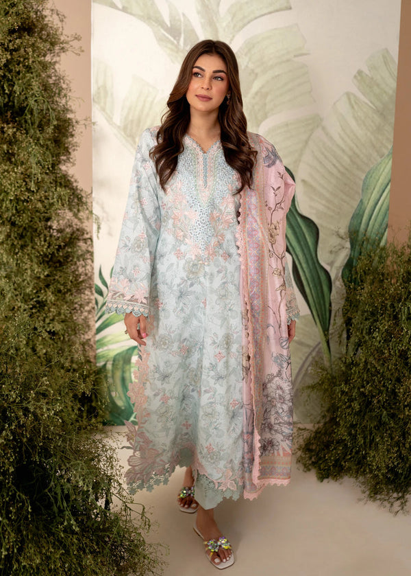 Apana luxury Eid collection lawn suits by Aabyaan 2024 - Gulalai