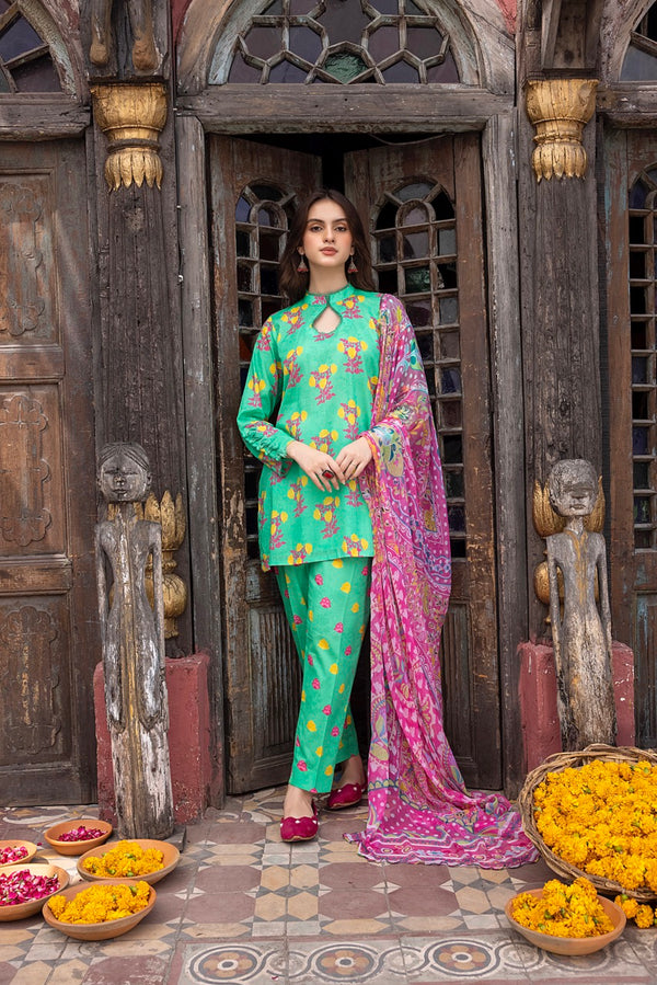 Ghazal from House of Mist : Lawn Suits Vol 4 | 2023 | HM-GZ4-06