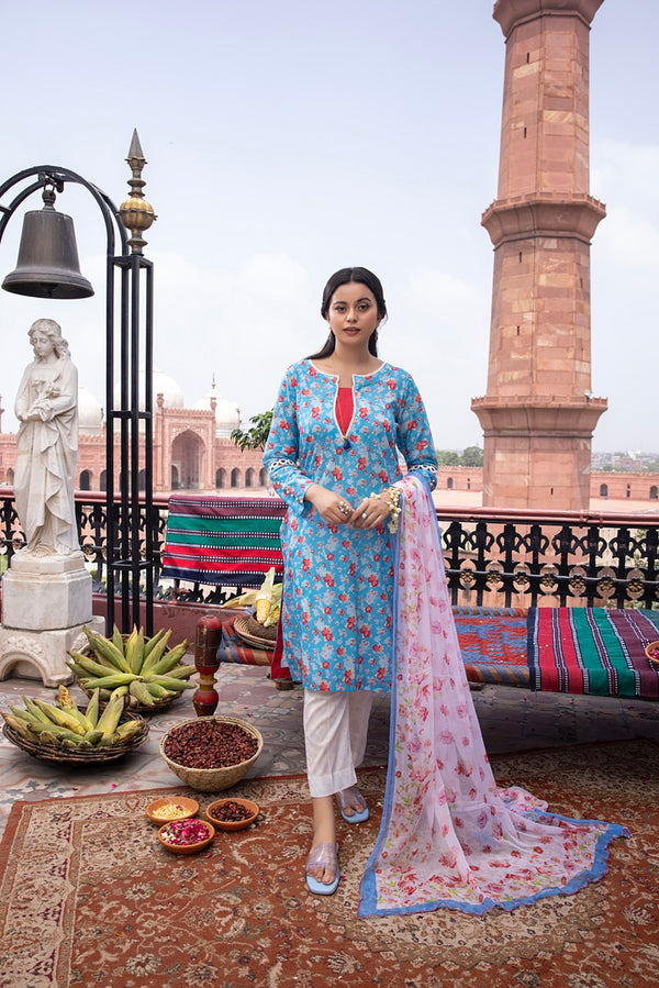 Ghazal from House of Mist : Lawn Suits Vol 4 | 2023 | HM-GZ4-09