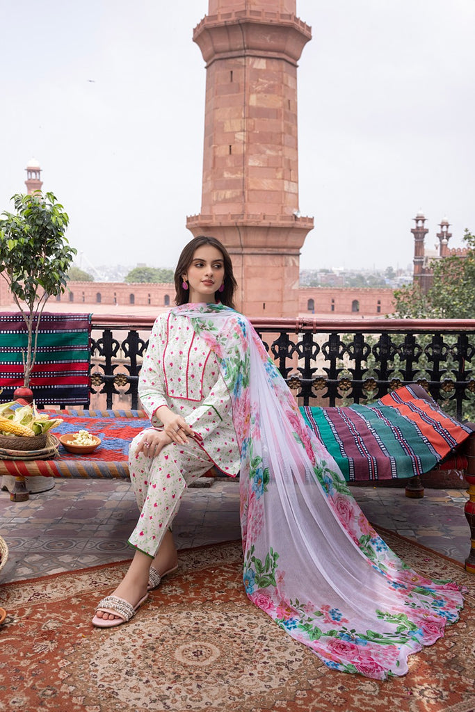 Ghazal from House of Mist : Lawn Suits Vol 4 | 2023 | HM-GZ4-10