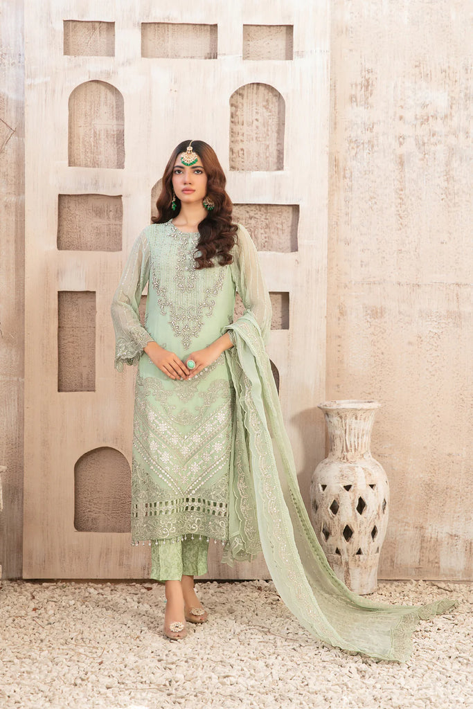 Tawakkal elifnur semi stitched party wear chiffon suits - D5224