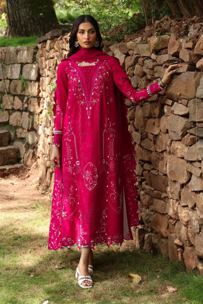 Qalamkar Qlinekari Linen Suits | 2024 | LM-13