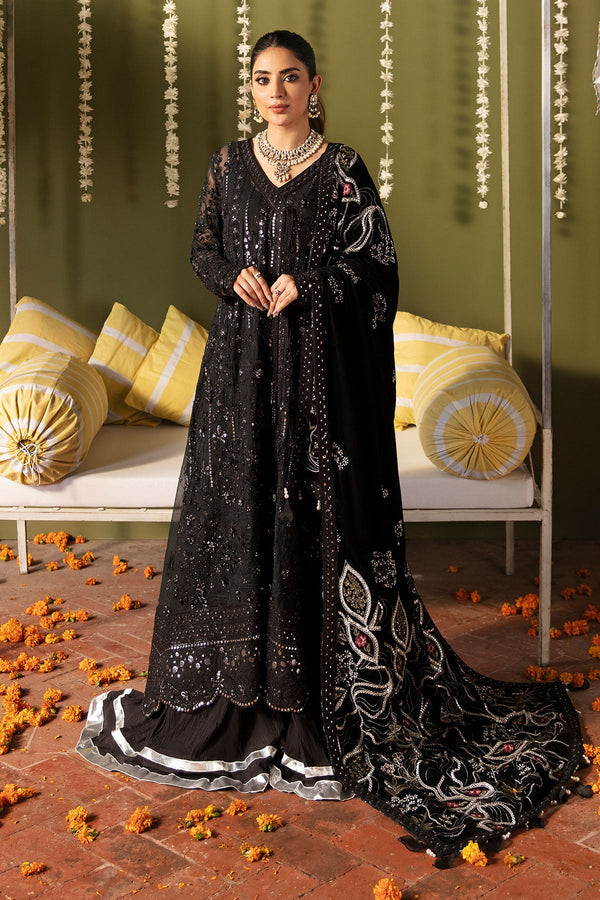 Nureh Jhoomro Unstitched Luxury Formals Suits 2023 | NL-57 - LIBAS-E-KHAS