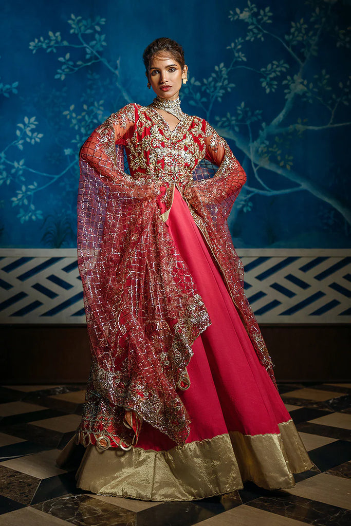 Mushq Stardust | Unstitched Wedding Suits Collection - 2024 - Red Carpet