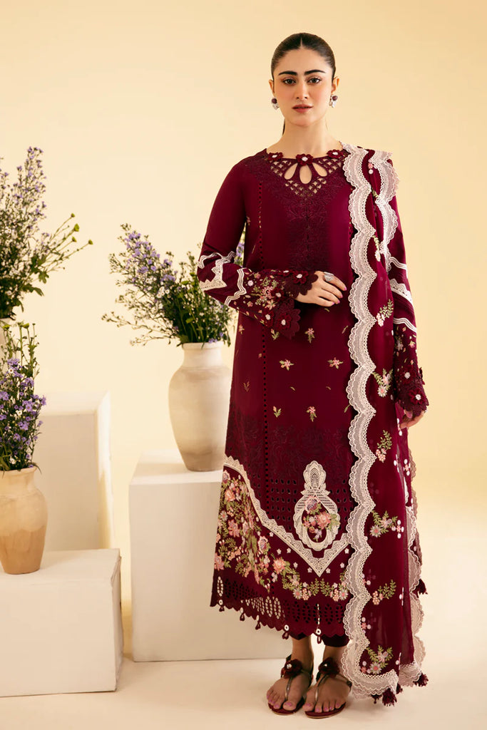 Qlinekari Lawn Suits by Qalamkar | 2024 | SQ-11