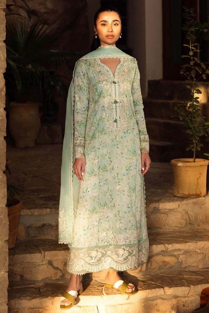 Zaha Lawn Suits | 2024 | ZL24-13 B