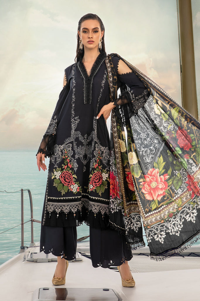 MARIAB Unstitched MPrints Summer Lawn Suits Vol 2 | 2B