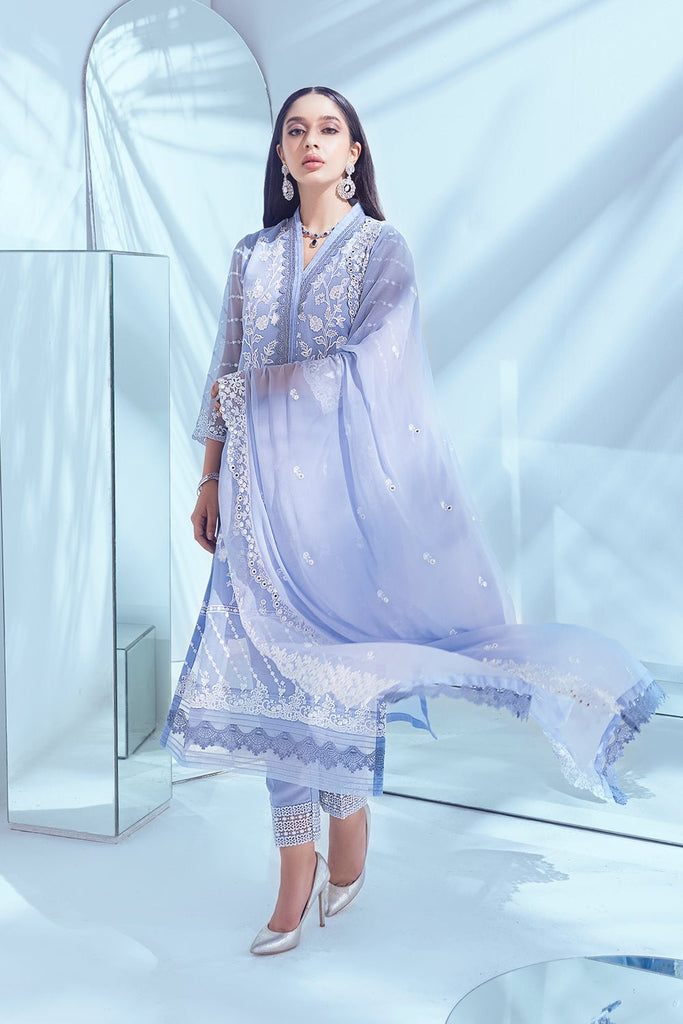 Azure Esembles Chiffon Party Wear Suits 2022 | Unstitched | Trinket